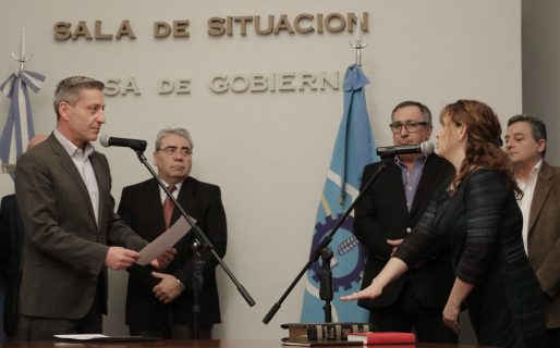 Asumieron nuevos funcionarios en las áreas provinciales de Coordinación y Trabajo