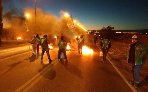 ATE corta el ingreso a Rawson rechazando la presencia de Quiroga en paritarias