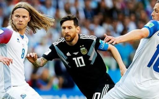 En su debut en el Mundial de Rusia, Argentina empató 1 a 1 ante Islandia