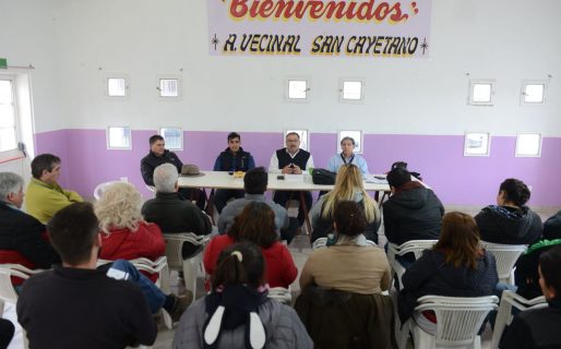 Fortalecen el diálogo con los vecinos en Comodoro Rivadavia