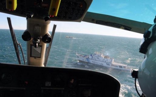 Un guardacostas se sumó al rastrillaje del pesquero desaparecido