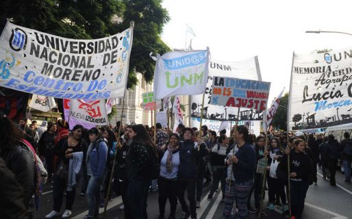 El día del tercer paro nacional contra el gobierno de Macri