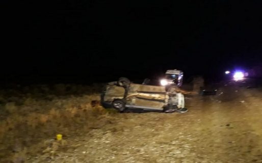 Un hombre y su hijo de 7 años murieron tras un vuelco en Garayalde