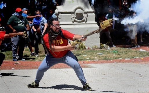 El militante «del mortero» está fuera del país, confirmó el Ministerio de Seguridad