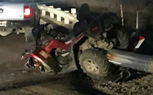 Accidente fatal en el puente de km. 8