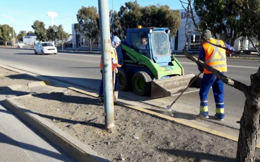 El Municipio concretó un megaoperativo de limpieza