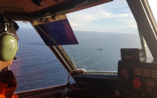 Rigel: tras el hallazgo del buque, Prefectura continúa trabajando en la zona