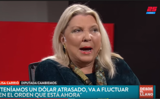 Propinas y changas, la solución de Carrió