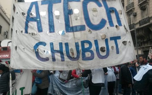 ATECH Chubut anunció un paro total hasta el 11 de enero