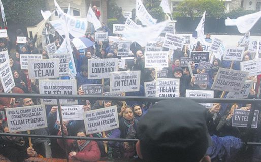 El Gobierno nacional justificó los despidos en Télam