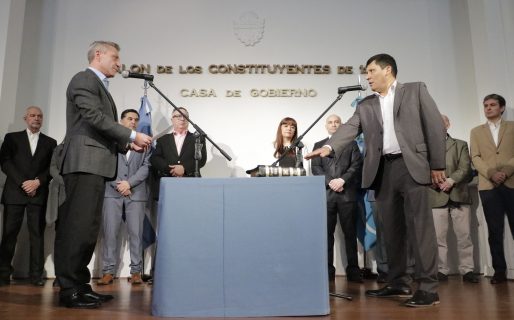 Luis Aguilera asumió como nuevo subsecretario de Asuntos Municipales de Chubut