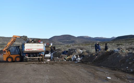 Intensifican el plan de limpieza por basurales clandestinos en zona sur