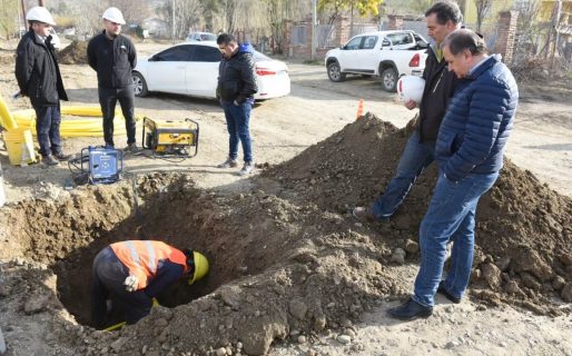 Linares: «tenemos obras de gas que beneficiarán a más de 500 familias en todo Comodoro»