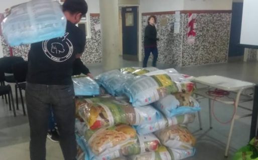 Estudiantes de la 737 juntaron 1500 kilos de alimentos para animales en la campaña «Mi amigo fiel»