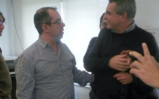 Grazzini se reunió con Rossi y Filmus por la situación de las Universidades locales