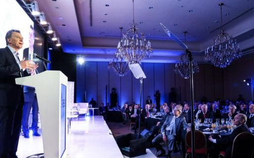 Macri, entre colegas empresarios