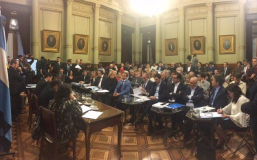 Menna acompañó el dictamen para declarar la validez del DNU que eliminó el Fondo Sojero