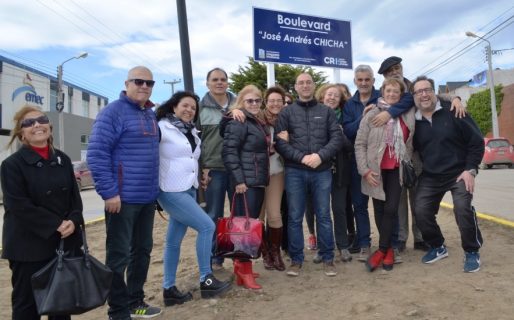 Un boulevard lleva el nombre de José Andrés Chicha