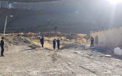 La Policía buscó donde habrían enterrado el cuerpo descuartizado