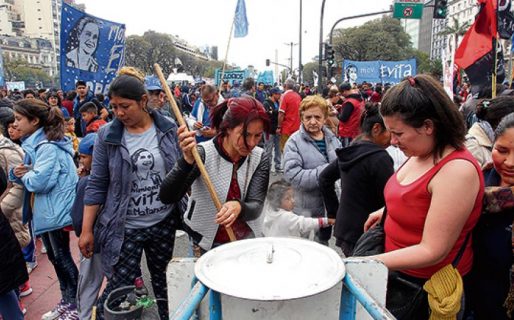 La lucha contra el hambre y el desempleo