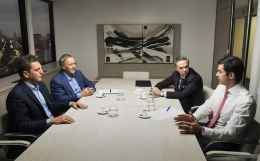 Se reunieron los cuatro peronistas que aspiran a la presidencia