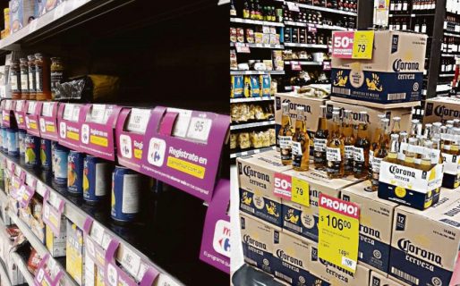 Por dólar alto, supermercados liquidan productos importados