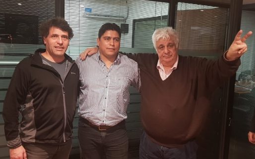 Claudio Vidal recibió al “Rey de la Carne” Alberto Samid