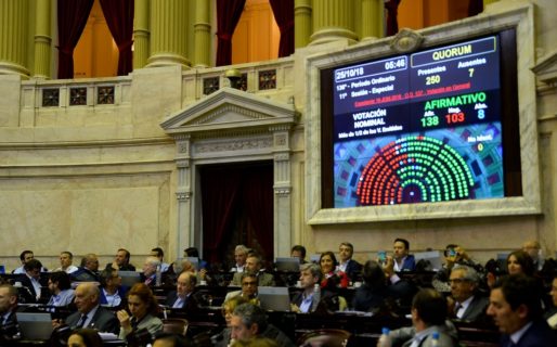La Cámara de Diputados dio media sanción al Presupuesto 2019