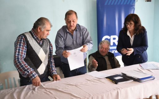 El municipio le entregó un subsidio a la Asociación de Fomento del barrio Malvinas Argentinas