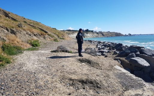 Costanera: Un chico encontró un cráneo humano