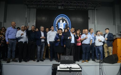 Petroleros festejaron por su agrupación con fuerte presencia peronista
