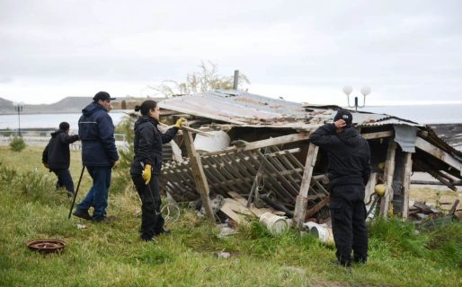 El Municipio levantó una usurpación en Caleta Córdova