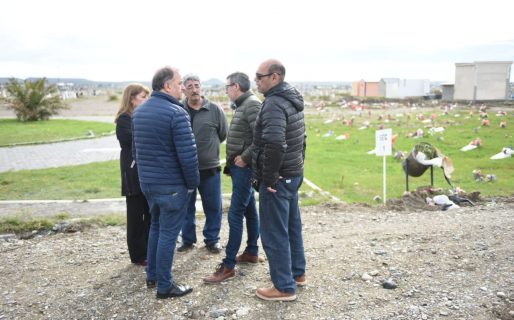 Avanza la obra del crematorio municipal en el Cementerio de Km 9