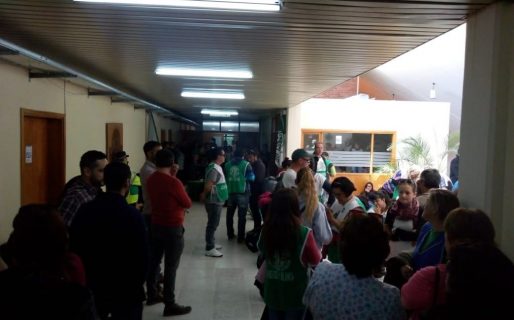 ATE se manifiesta en el Ministerio de Economía