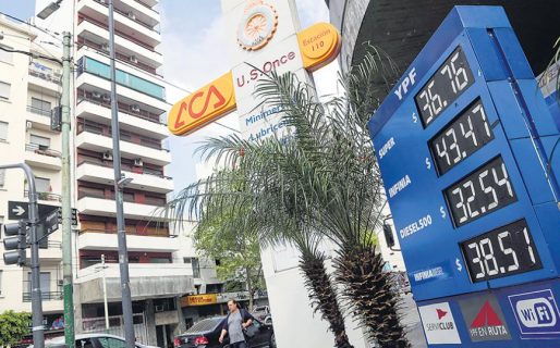 En el año los combustibles ya subieron un 66,2 %