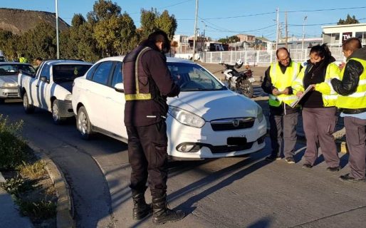Hubo 15 vehículos secuestrados por alcoholemia positiva