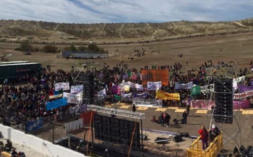 Reafirmando “No, es no”, quedó inaugurado el Encuentro Nacional de Mujeres