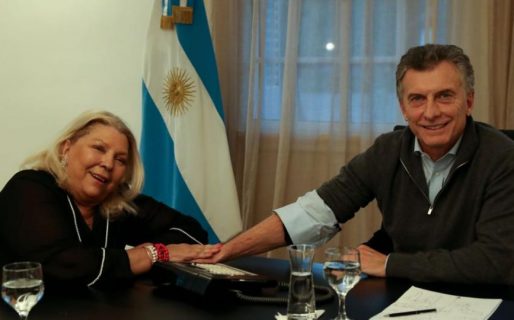 Carrió: «Voy a amigarme con Macri cuando lo saque a Garavano»