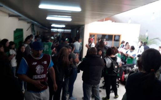 Trabajadores de ATE tomaron el Ministerio de Economía
