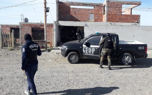 La Brigada de Investigaciones secuestró municiones, armas de fuego, tumberas y drogas