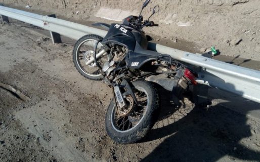 Falleció el policía accidentado