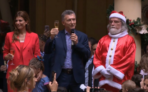 El Papá Noel ‘en recesión’ de Macri