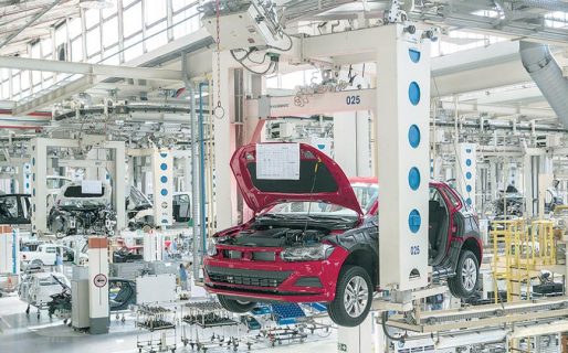 La crisis se ve en las fábricas