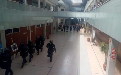 Amenaza de bomba en la Legislatura