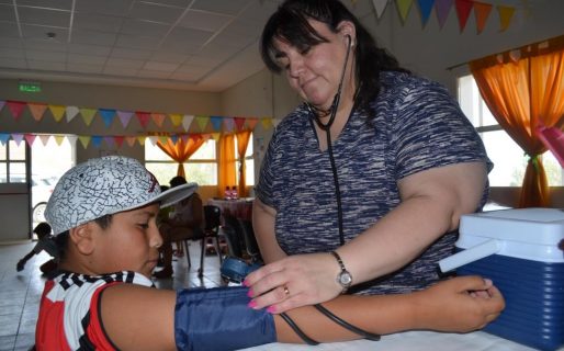 El Municipio concretó una jornada de salud en Patria Grande