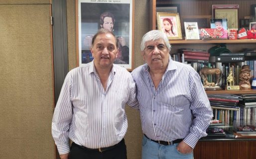 En acto gremial lanzan a Carlos Linares Gobernador