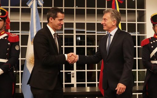 Juan Guaidó se reunió con Mauricio Macri en Olivos