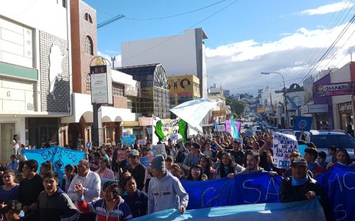 Los “Pañuelos celestes” salieron a la calle