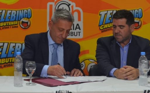 Telebingo Deportivo: entregaron cartones a clubes de Comodoro, Sarmiento y Rada Tilly