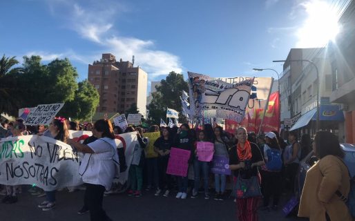 La Multisectorial de Mujeres marcha contra los femicidios